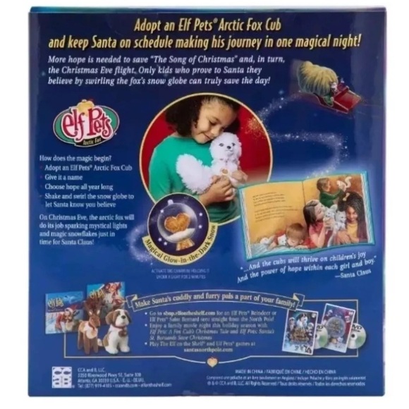 Arctic Fox Plush Toy - White - Picture 2 of 5